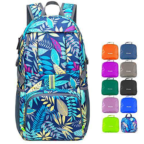 Dveda Mochila plegable ligera 35L Mochila impermeable duradera de viaje de senderismo Mochila Daypack
