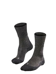 Falke TK 1 - Calcetines de Senderismo para Hombre, tamaño 42-43, Color Gris