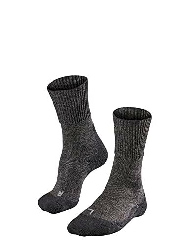 Falke TK 1 - Calcetines de Senderismo para Hombre, tamaño 42-43, Color Gris